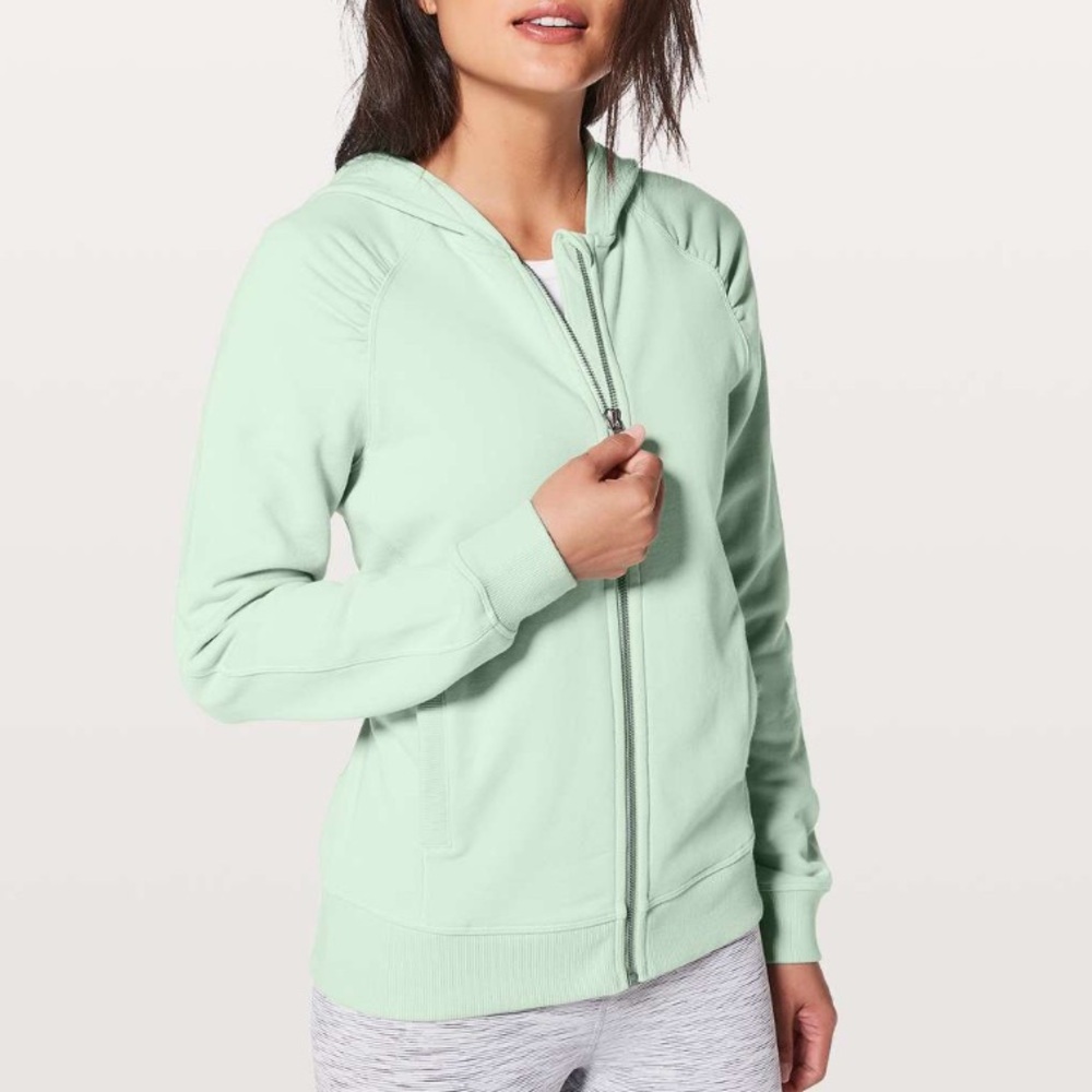 Lululemon Cool & Collected Jacket Sea Breeze Size 4